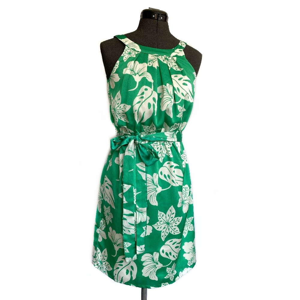 Satin Halter Dress